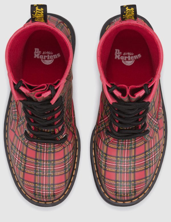 DRENCH RED STEWART TARTAN RUBBER BOOT Online Sale