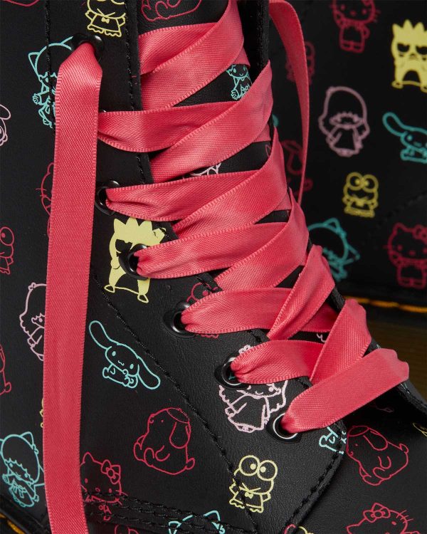 1460 Hello Kitty & Friends Black+Multi Hydro Leather Boot Online Sale