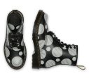 1460 Black+White Polka Dot Smooth Lace Up Boot Discount