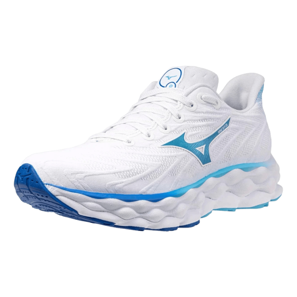 Mizuno Women s Wave Sky 8 - White Mercury Blue Online now