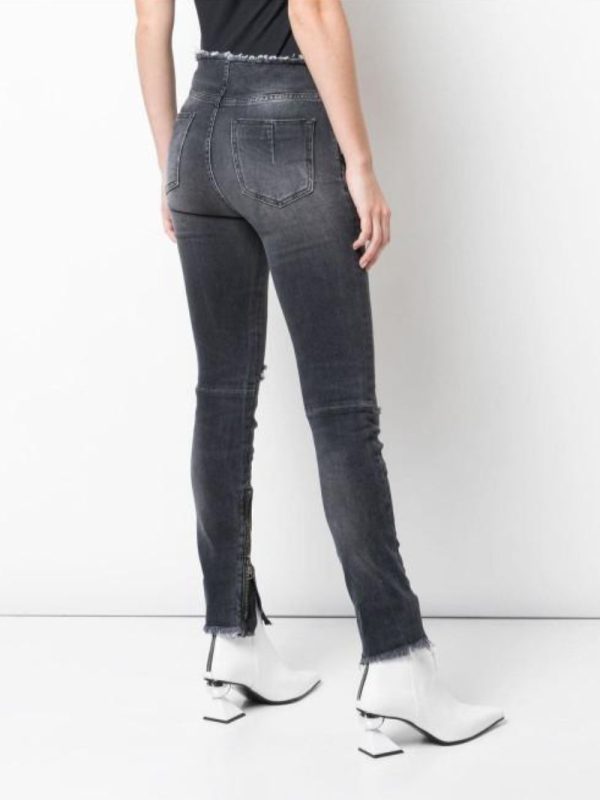 Lace Up Skinny Trousers Online Hot Sale