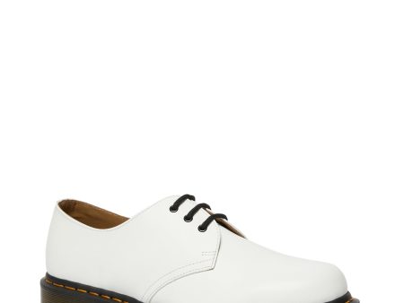 1461 WHITE SMOOTH OXFORD SHOE For Cheap