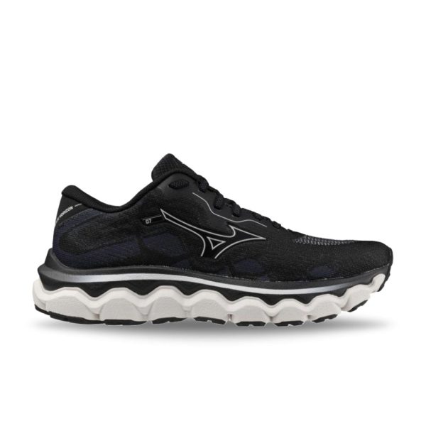 Mizuno Women s Wave Horizon 7 - Black Nimbus Cloud Discount