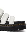 Blaire Slide White Hydro Leather Sandal Sale