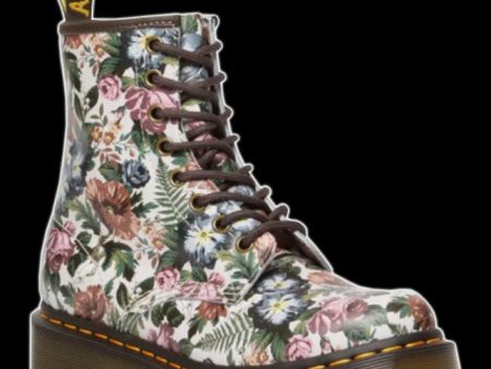 Dr Martens - 1460 English Garden Leather Boots For Cheap