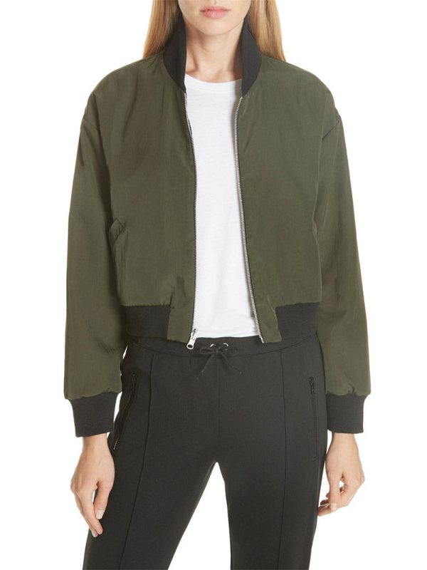 Crop Reversible Bomber Jacket Online Sale