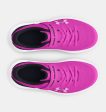 Under Armour Girls UA Surge 4 AC - Vivid Magenta Black Stellar Pink Supply