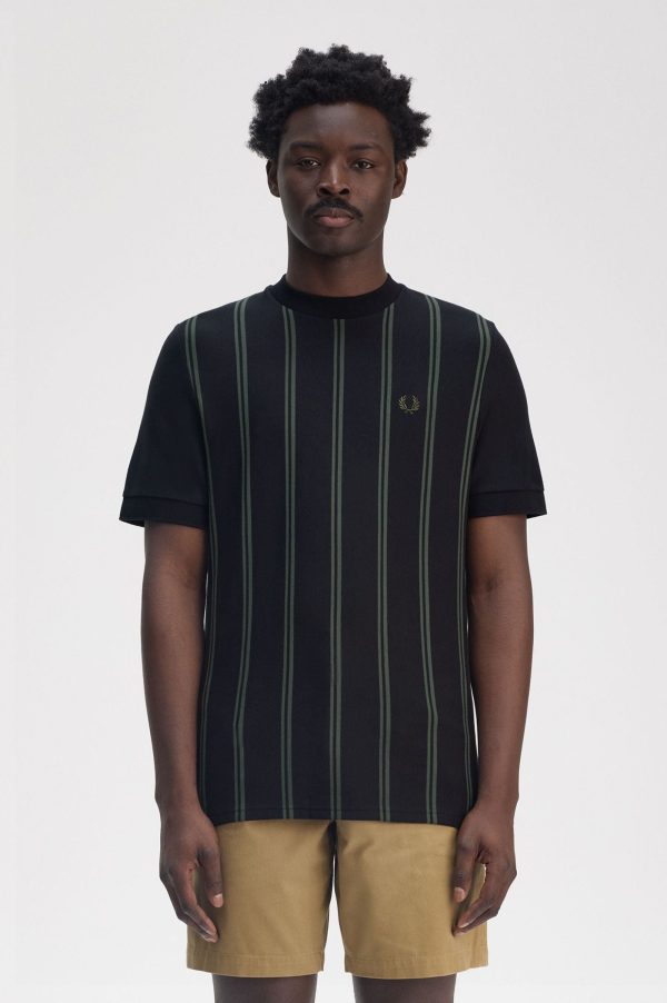 Fred Perry Striped T-Shirt on Sale