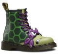 1460 Kids TMNT Donnie D Green T Lamper Boots Online Hot Sale