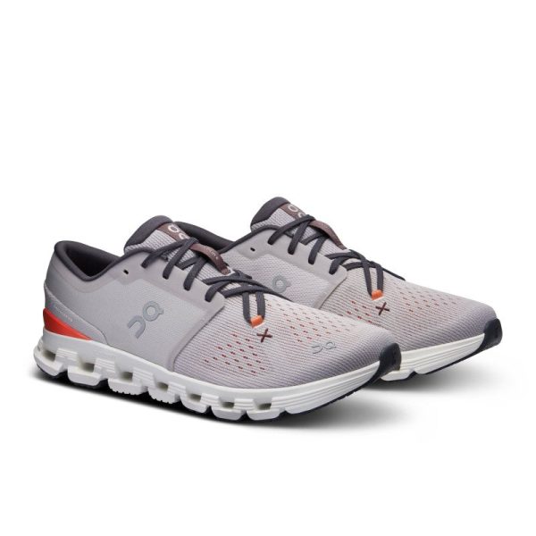 On Men s Cloud X 4 - Silver Flame Online now