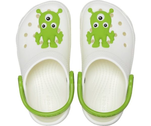 Crocs Toddler Classic Glow-In-The-Dark Alien Clog - Multi Supply