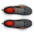 Saucony Men s Ride 17 - Shadow Pepper (Wide Width) Cheap