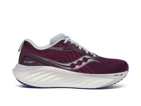 Saucony Women s Triumph 22 - Plum Royal Online Hot Sale