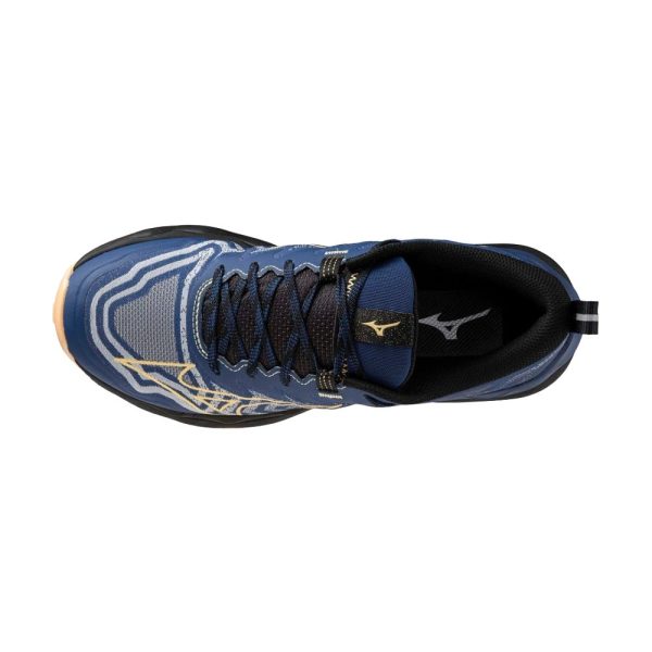 Mizuno Women s Wave Daichi 8 - Estate Blue Flax Online now