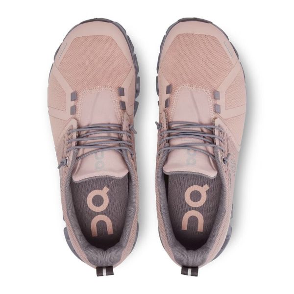 On Women s Cloud 5 Waterproof - Rose Fossil on Sale