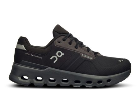 On Women s Cloudrunner 2 Waterproof - Magnet Black Online Hot Sale