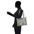 Anuschka Small Shopper Shoulder Bag 677- Jungle Queen Ivory Supply