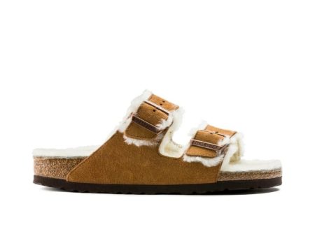 Birkenstock Arizona Shearling - Mink Suede For Discount