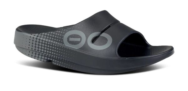 OOFOS OOahh Sport Slide - Black Matrix Online