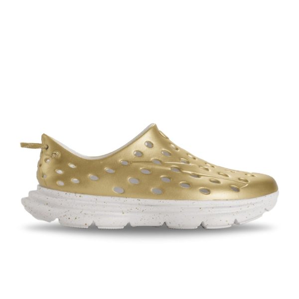 Kane Footwear Revive - Metallic Gold White Speckle on Sale