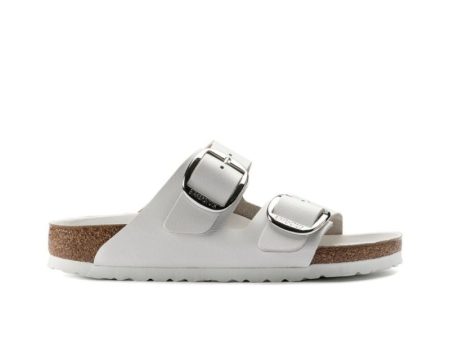 Birkenstock Arizona Big Buckle - White Leather Online