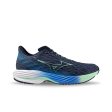 Mizuno Men s Wave Rider 28 - Vintage Indigo Neo Mint For Discount