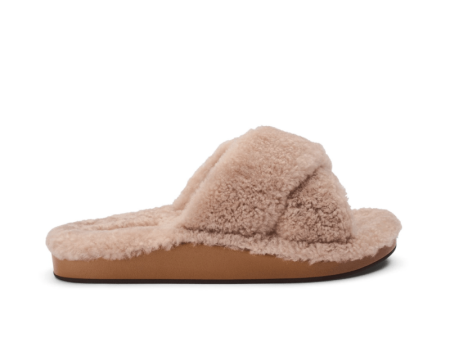 Olukai Women s Hila Heu Slipper - Tan Online Sale