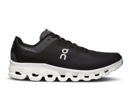 On Men s Cloudflow 4 - Black White Cheap