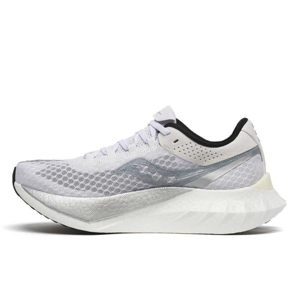 Saucony Women s Endorphin Pro 4 - White Silver Hot on Sale