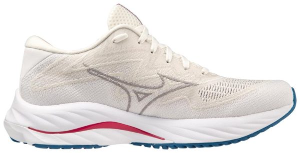 Mizuno Women s Wave Rider 27 SSW - White Ultimate Grey Discount