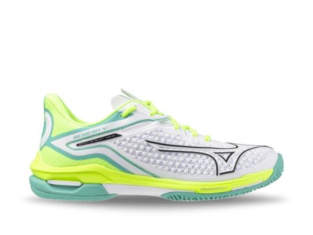 Mizuno Women s Wave Exceed Tour 6 AC - White Black Online Hot Sale