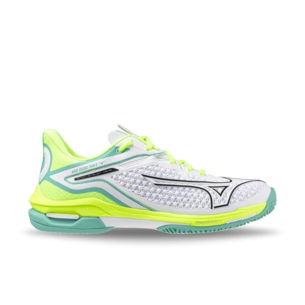 Mizuno Women s Wave Exceed Tour 6 AC - White Black Online Hot Sale