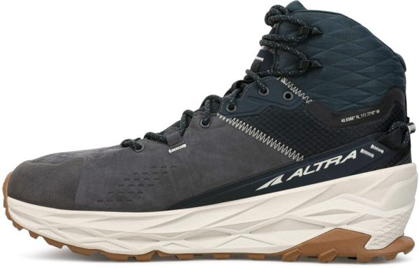 Altra Men s Olympus 5 Hike Mid GTX - Black Gray Sale