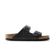 Birkenstock Arizona (Narrow Width) - Black Oiled Leather For Cheap