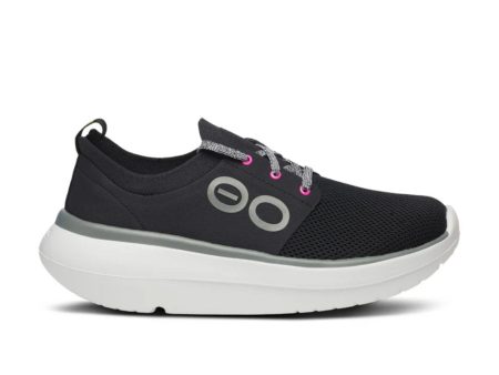 OOFOS Women s OOmy Stride - White Black Discount