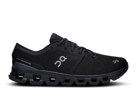 On Men s Cloud X 4 - Black Eclipse Online