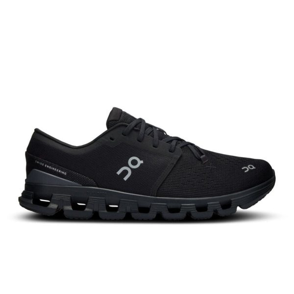 On Men s Cloud X 4 - Black Eclipse Online