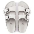 Birkenstock Arizona Big Buckle - White Leather Online