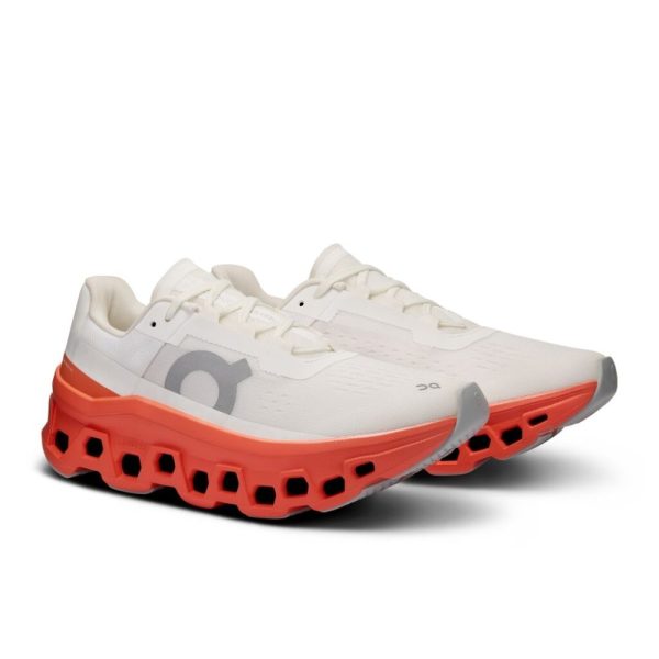 On Women s Cloudmonster - White Flame Online Hot Sale