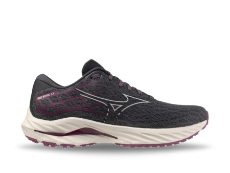 Mizuno Women s Wave Inspire 20 - Ebony White Sand For Discount