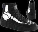 Demonia - Sneaker - Bone 252 For Cheap