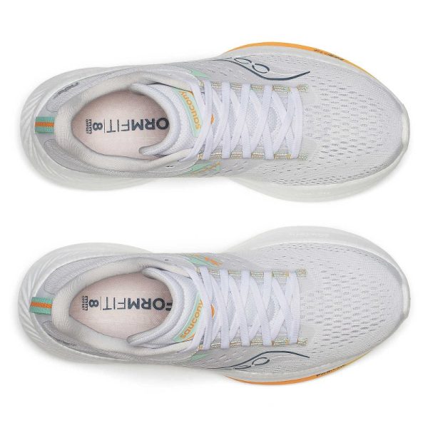 Saucony Women s Ride 17 - White Peel For Discount