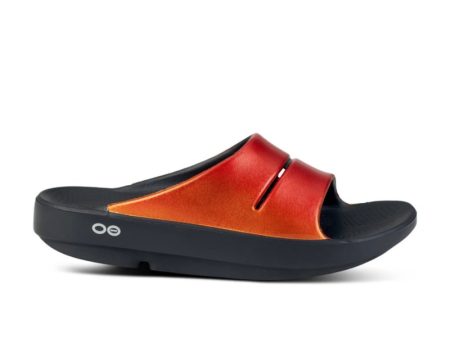 OOFOS Women s OOahh Luxe Slide Sandal - Solstice For Discount