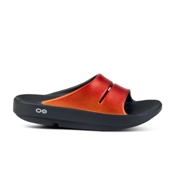 OOFOS Women s OOahh Luxe Slide Sandal - Solstice For Discount