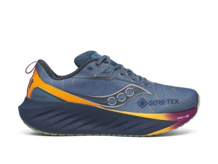 Saucony Women s Triumph 22 GTX - Mirage Navy Hot on Sale