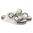 Birkenstock Arizona Big Buckle - White Leather Online