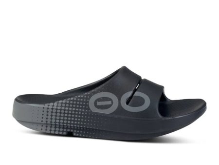 OOFOS OOahh Sport Slide - Black Matrix Online