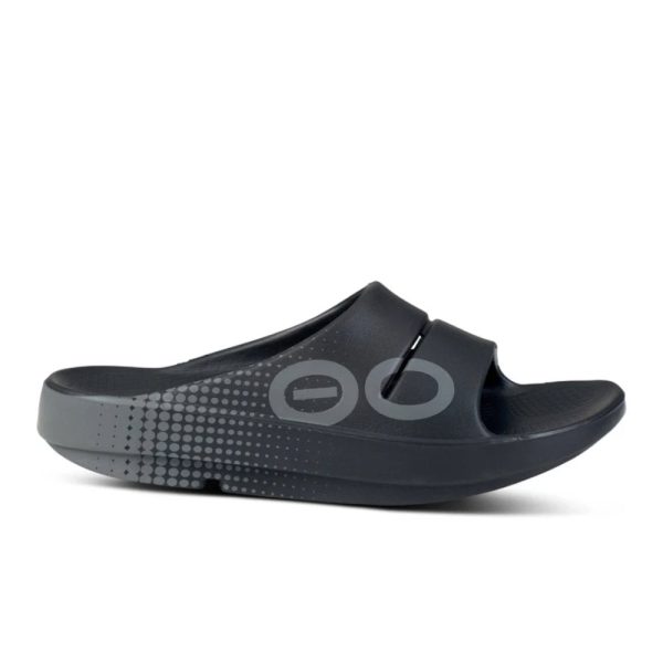 OOFOS OOahh Sport Slide - Black Matrix Online