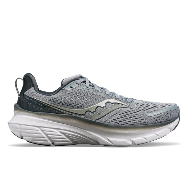 Saucony Men s Guide 17 - Flint Shadow (Wide Width) For Sale