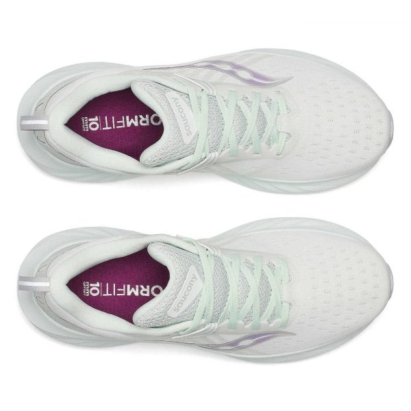 Saucony Women s Triumph 22 Wide - White Foam Supply